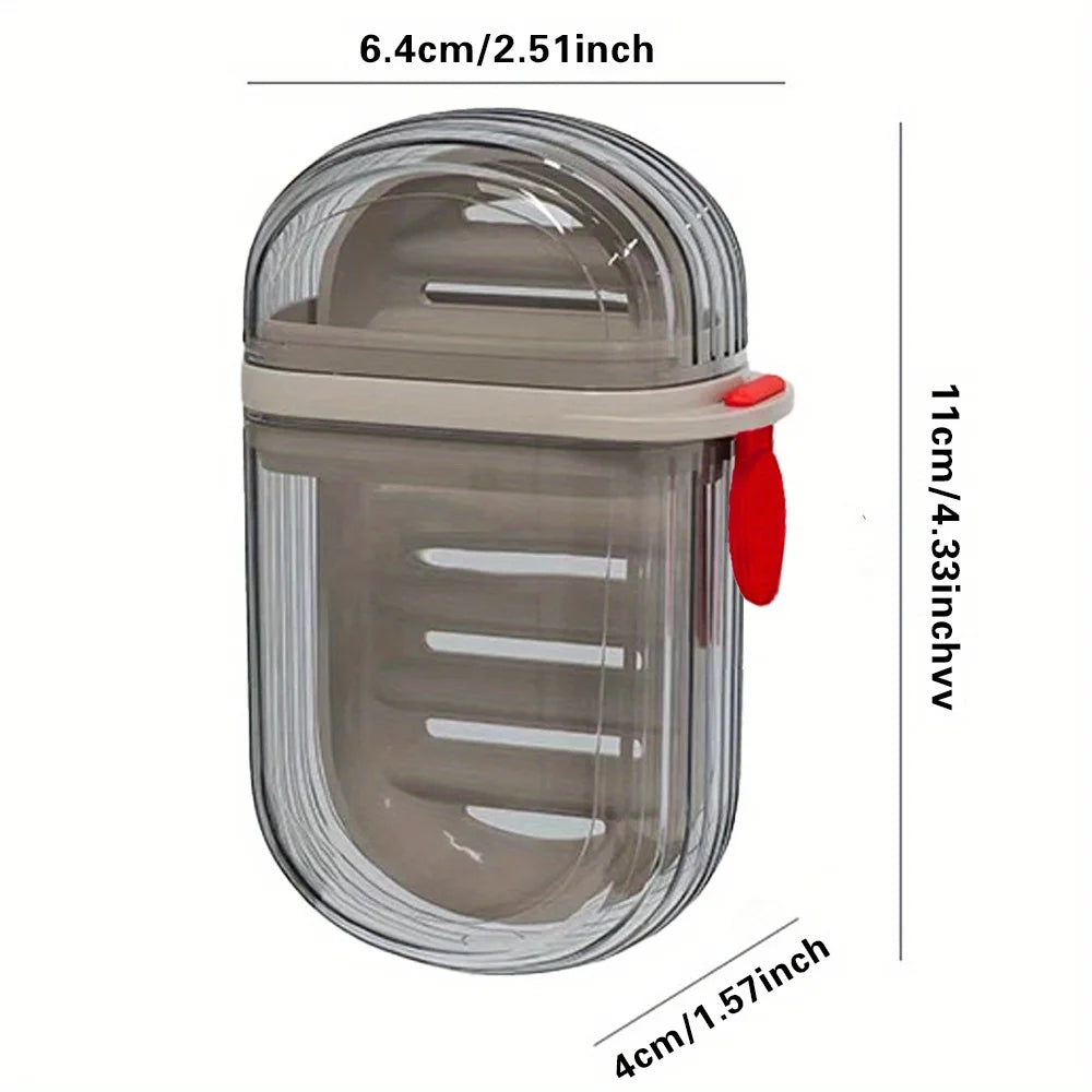 Portable Plastic Soap Case