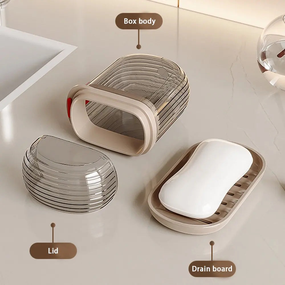 Portable Plastic Soap Case
