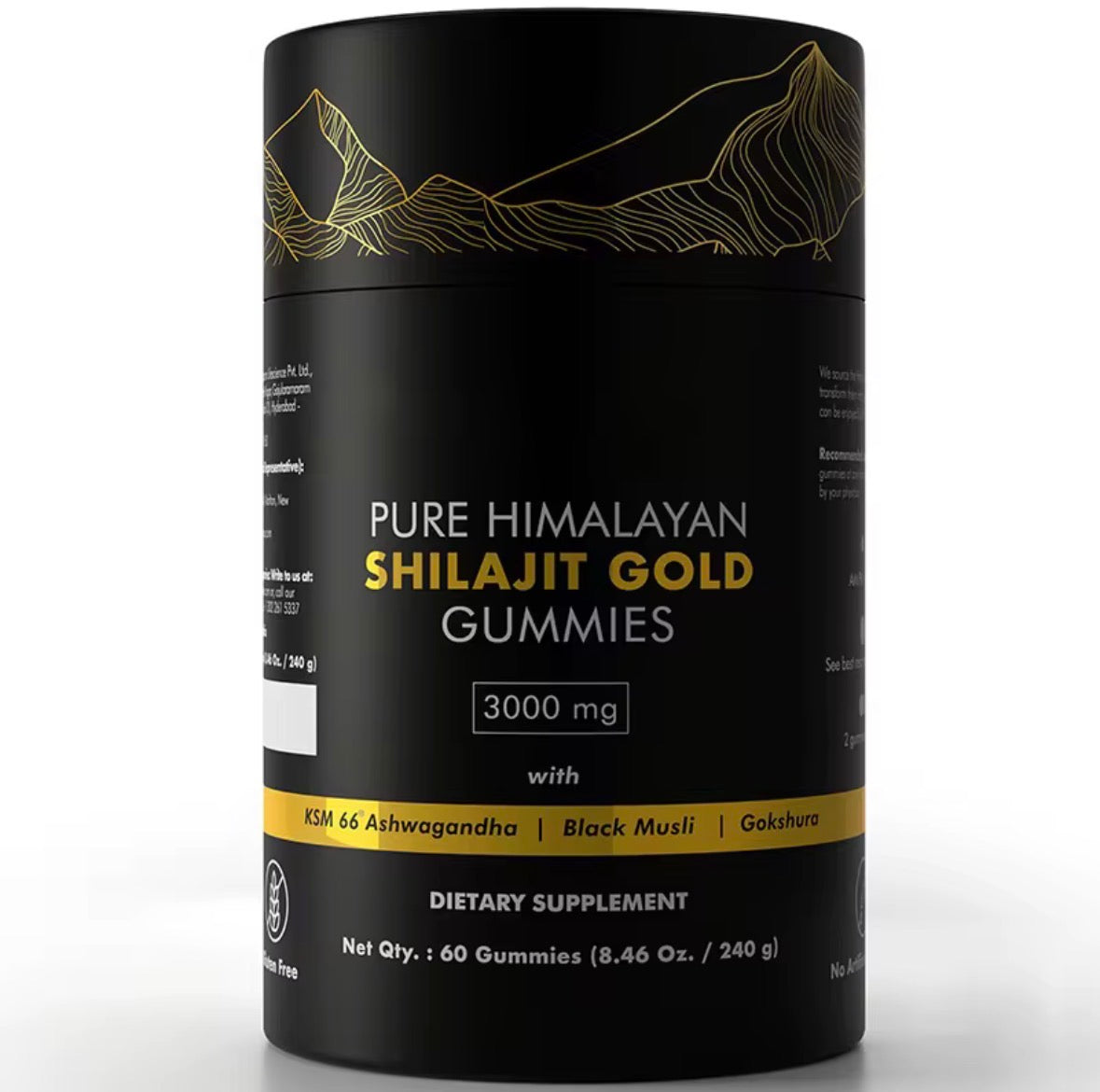Pure Himalayan Shilajit Gold Gummies